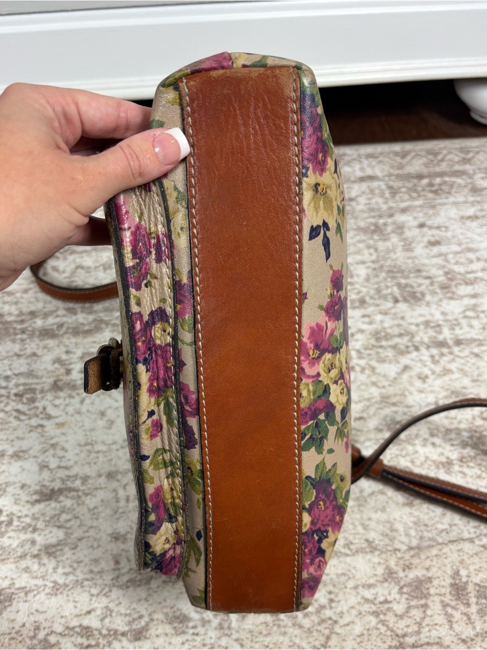 Patricia Nash Avellino Antique Rose Crossbody and Wallet Set - Picture 12 of 16